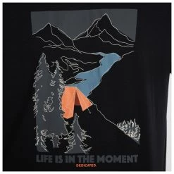 DEDICATED - T-Shirt Stockholm Camping Moments - T-shirt 11 DEDICATED - T-Shirt Stockholm Camping Moments - T-shirt -Vêtements outdoor Soldes Boutique dedicated t shirt stockholm camping moments t shirt detail 4