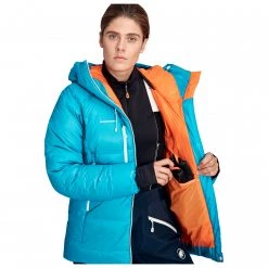 Mammut - Women's Eigerjoch Pro Insulation Hooded Jacket - Doudoune 13 Mammut - Women's Eigerjoch Pro Insulation Hooded Jacket - Doudoune -Vêtements outdoor Soldes Boutique mammut womens eigerjoch pro insulation hooded jacket doudoune detail 6